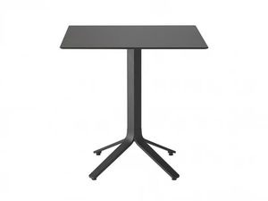 MILOS 1141 - Contemporary style square aluminium contract table _ Et al.